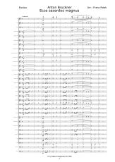Bruckner: Ecce sacerdos magnus - Chorwerk arrangiert für symph. Blasorchester