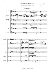 Maschek: Allegretto con Variazioni per Clarinetto Principale in Bb