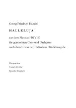 Händel: Halleluja - Messias HWV 56