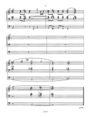 Bédard: CH. 30A Concerto for organ and string orchestra Partitur