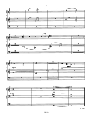 Bédard: CH. 30A Concerto for organ and string orchestra Partitur