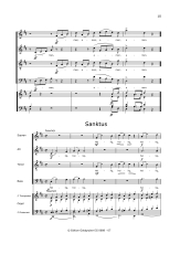 Schandl: Deutsche Messgesänge für gemischten Chor mit Orgel oder Bläserquartettbegleitung