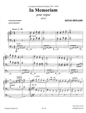 Bédard: CH. 59 In Memoriam