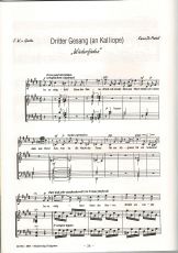 Karen De Pastel: Liederzyklus für Gesang und Klavier