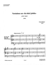 Bédard: CH. 09 Variations sur In dulci jubilo