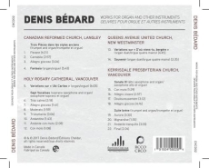 Bédard: Ch. 03-CD Organ Works 3