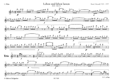 Ernst Schandl: Leben & leben lassen - Marsch PDF