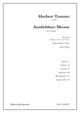 Herbert Trauner: Ansfeldner Messe in G-Dur