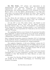 Kai Niko Henke: O kleine Stadt von Bethlehem