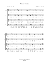Schandl: Lieder der Wachau für gemischten Chor: An der Donau, In der Schenke