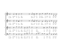 Schandl: Lieder der Wachau für gemischten Chor: An der Donau, In der Schenke