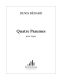 Bédard: CH. 48 Quatre Psaumes