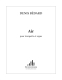 Bédard: CH. 47 Air pour trompette et orgue