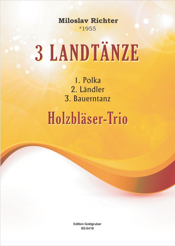 Richter: 3 Landtänze für Holzbläser-Trio