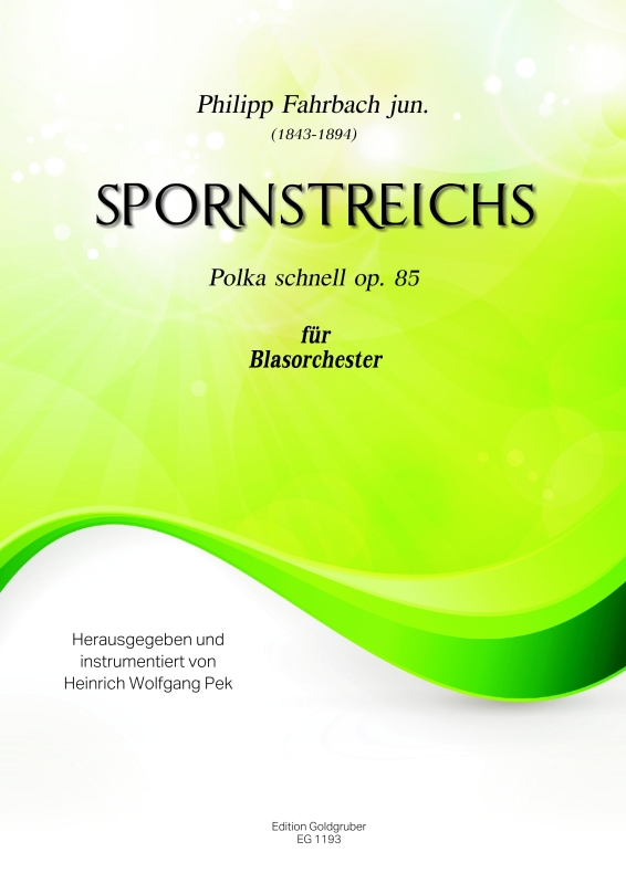 Philipp Fahrbach jun.: Spornstreichs - Polka schnell PDF