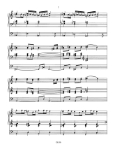 Bédard: CH. 30A Concerto for organ and string orchestra Partitur