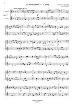 Clodomir Pierre-François: 12 Konzertante Duette Op. 15