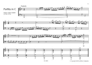 Scheibl: Claviermusik Hefte 1-4