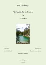 Hirzberger Karl: 5 steirische Volkstänze