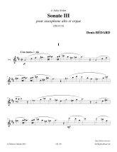 Bédard: CH. 80 Sonate III