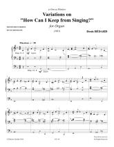 Bédard: CH. 94 Var. on How Can I Keep from Singing?