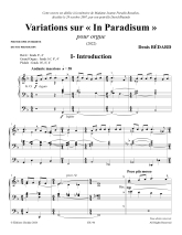 Bédard: CH. 96 Variations sur In Paradisum