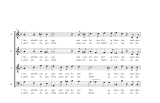 Schandl: Lieder der Wachau für gemischten Chor: An der Donau, In der Schenke